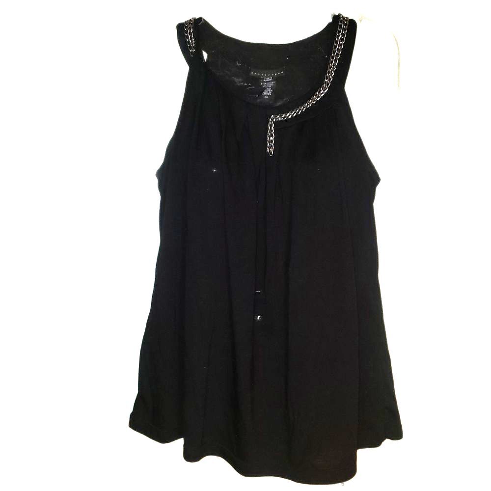 Apostrophe Women Small Black Tank Top | Whimsygoth RomanticGoth‎ SLVS Blouse